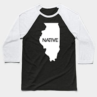 Illinois Native IL Baseball T-Shirt